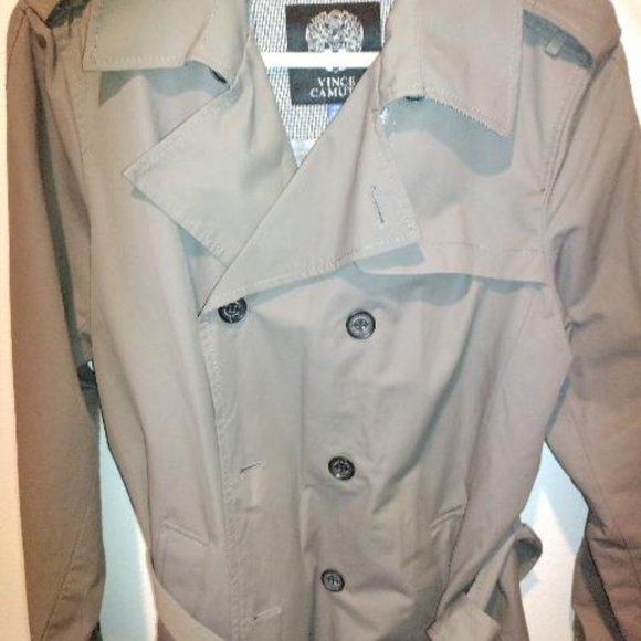 Men's Vince Camuto Trench Coat - Picture 1 of 8